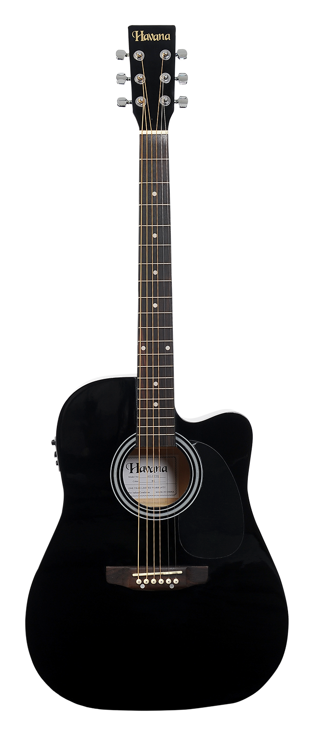 Havana 41 inch cutaway deals acoustic guitar